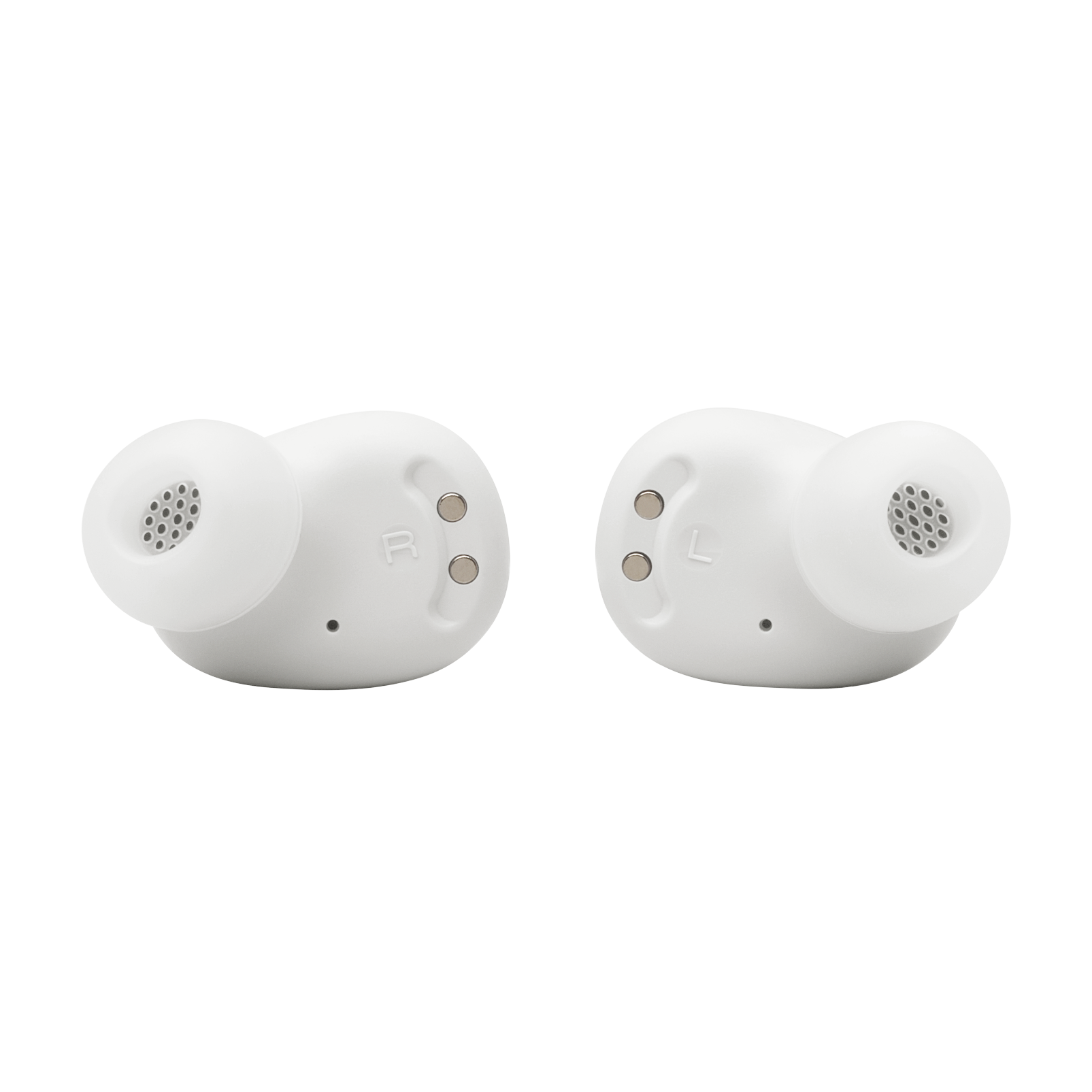 JBL Wave Buds 2 - White - True Wireless Noise Cancelling Earbuds - Back
